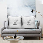Custom New Zealand Football Pillow Cover The Whites-Sporty T90 Style - Aussie Hoodie