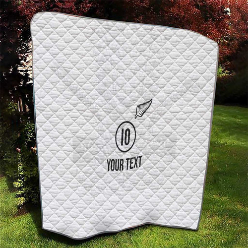 Custom New Zealand Football Quilt The Whites-Sporty T90 Style - Aussie Hoodie