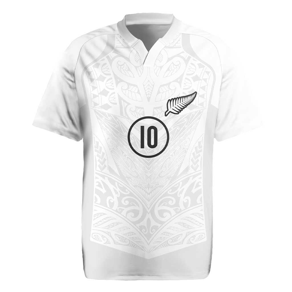 Custom New Zealand Football Rugby Jersey The Whites-Sporty T90 Style - Aussie Hoodie