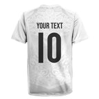 Custom New Zealand Football Rugby Jersey The Whites-Sporty T90 Style - Aussie Hoodie