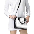 Custom New Zealand Football Shoulder Handbag The Whites-Sporty T90 Style - Aussie Hoodie