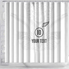 Custom New Zealand Football Shower Curtain The Whites-Sporty T90 Style - Aussie Hoodie