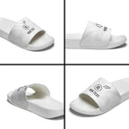 Custom New Zealand Football Slide Sandals The Whites-Sporty T90 Style - Aussie Hoodie