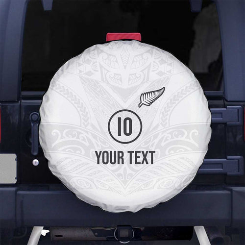 Custom New Zealand Football Spare Tire Cover The Whites-Sporty T90 Style - Aussie Hoodie