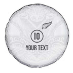 Custom New Zealand Football Spare Tire Cover The Whites-Sporty T90 Style - Aussie Hoodie