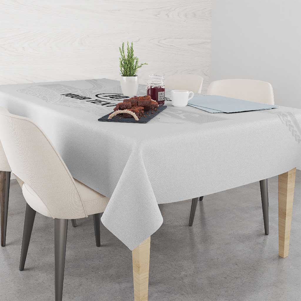 Custom New Zealand Football Tablecloth The Whites-Sporty T90 Style - Aussie Hoodie