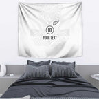Custom New Zealand Football Tapestry The Whites-Sporty T90 Style - Aussie Hoodie