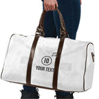 Custom New Zealand Football Travel Bag The Whites-Sporty T90 Style - Aussie Hoodie