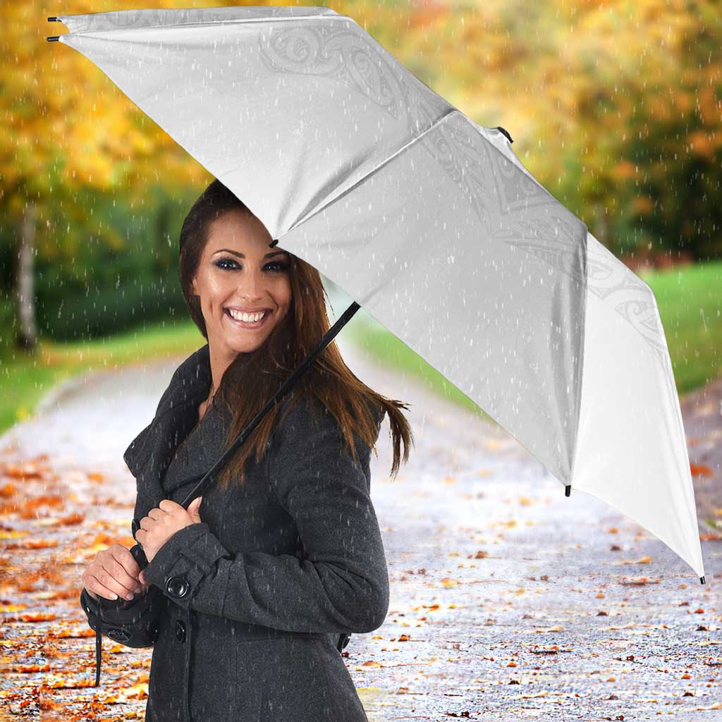 Custom New Zealand Football Umbrella The Whites-Sporty T90 Style - Aussie Hoodie