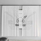 Custom New Zealand Football Window Curtain The Whites-Sporty T90 Style - Aussie Hoodie