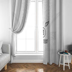 Custom New Zealand Football Window Curtain The Whites-Sporty T90 Style - Aussie Hoodie