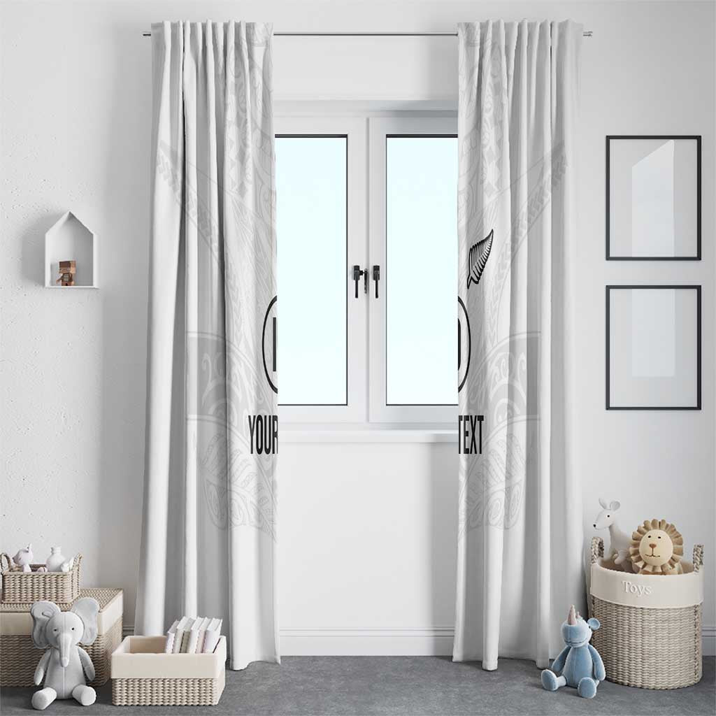 Custom New Zealand Football Window Curtain The Whites-Sporty T90 Style - Aussie Hoodie