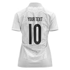 Custom New Zealand Football Women Polo Shirt The Whites-Sporty T90 Style - Aussie Hoodie