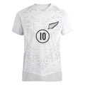 Custom New Zealand Football Women V-Neck T-Shirt The Whites-Sporty T90 Style - Aussie Hoodie