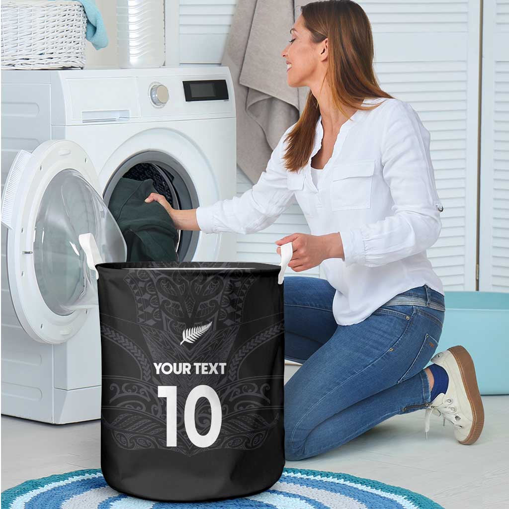 Custom Aotearoa Rugby Laundry Basket The Blacks-Sporty T90 Style - Aussie Hoodie