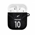 Custom Aotearoa Rugby AirPods Case The Blacks-Sporty T90 Style - Aussie Hoodie