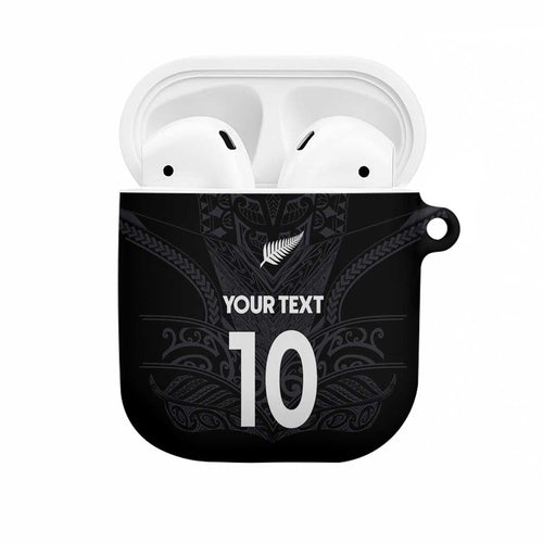 Custom Aotearoa Rugby AirPods Case The Blacks-Sporty T90 Style - Aussie Hoodie