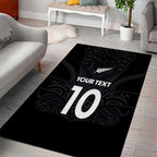 Custom Aotearoa Rugby Area Rug The Blacks-Sporty T90 Style - Aussie Hoodie
