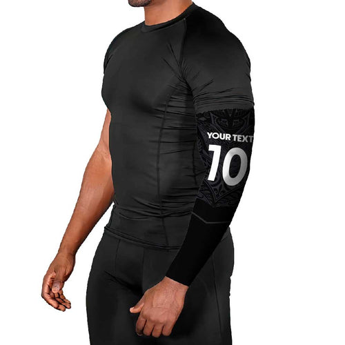 Custom Aotearoa Rugby Arm Sleeves The Blacks-Sporty T90 Style - Aussie Hoodie