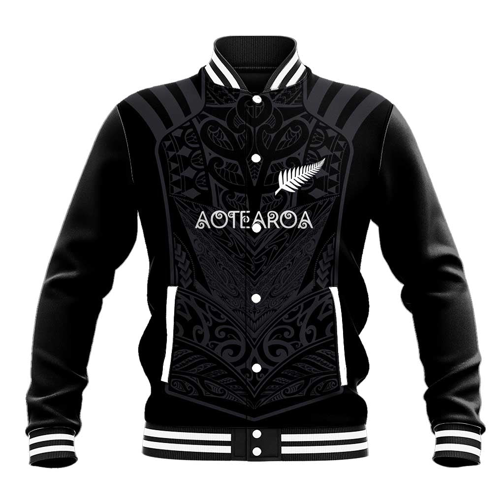 Custom Aotearoa Rugby Baseball Jacket The Blacks-Sporty T90 Style - Aussie Hoodie