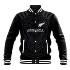 Custom Aotearoa Rugby Baseball Jacket The Blacks-Sporty T90 Style - Aussie Hoodie