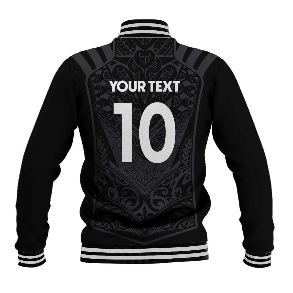 Custom Aotearoa Rugby Baseball Jacket The Blacks-Sporty T90 Style - Aussie Hoodie