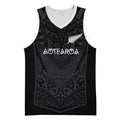 Custom Aotearoa Rugby Basketball Jersey The Blacks-Sporty T90 Style - Aussie Hoodie