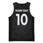 Custom Aotearoa Rugby Basketball Jersey The Blacks-Sporty T90 Style - Aussie Hoodie