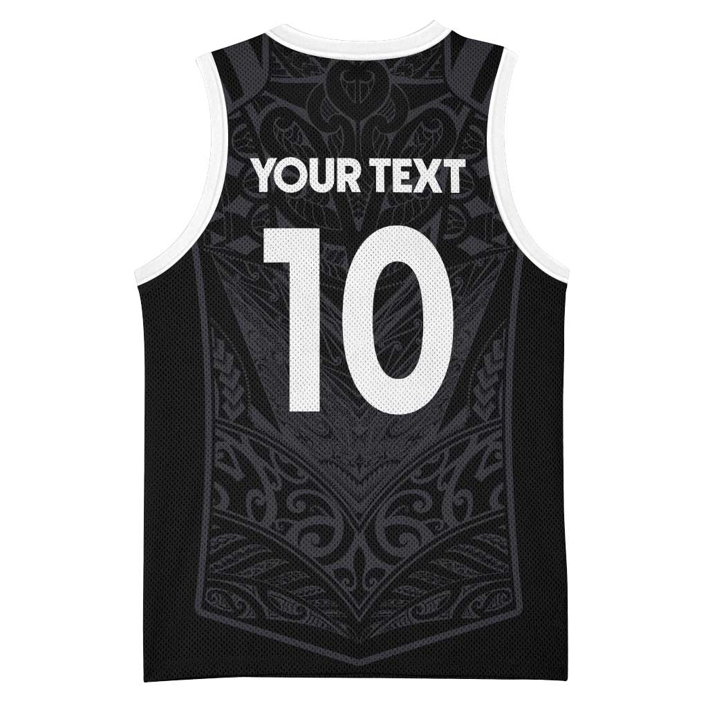 Custom Aotearoa Rugby Basketball Jersey The Blacks-Sporty T90 Style - Aussie Hoodie