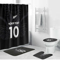 Custom Aotearoa Rugby Bathroom Set The Blacks-Sporty T90 Style - Aussie Hoodie