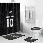 Custom Aotearoa Rugby Bathroom Set The Blacks-Sporty T90 Style - Aussie Hoodie