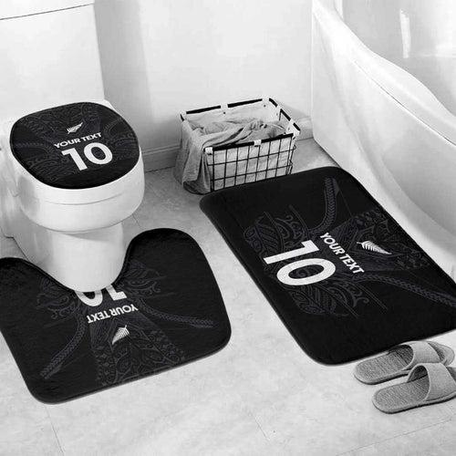 Custom Aotearoa Rugby Bathroom Set The Blacks-Sporty T90 Style - Aussie Hoodie