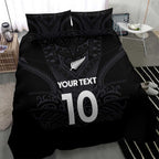Custom Aotearoa Rugby Bedding Set The Blacks-Sporty T90 Style - Aussie Hoodie