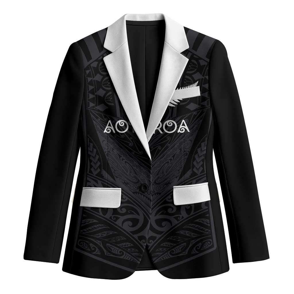 Custom Aotearoa Rugby Blazer The Blacks-Sporty T90 Style - Aussie Hoodie
