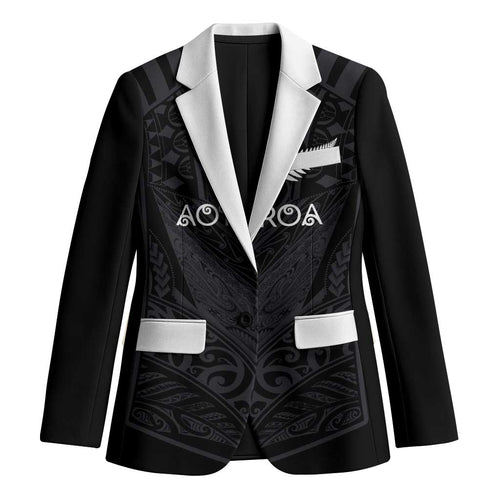 Custom Aotearoa Rugby Blazer The Blacks-Sporty T90 Style - Aussie Hoodie