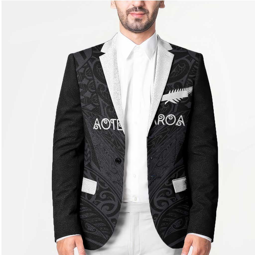 Custom Aotearoa Rugby Blazer The Blacks-Sporty T90 Style - Aussie Hoodie
