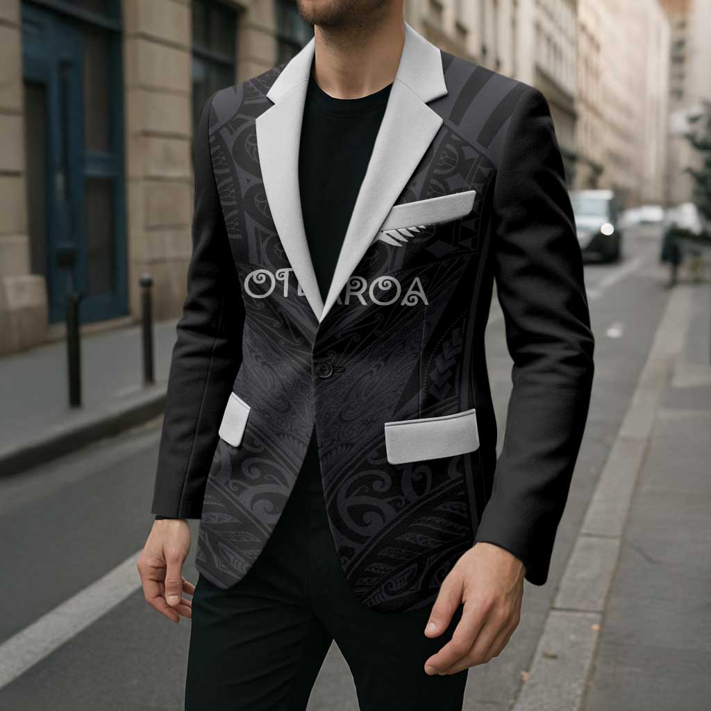 Custom Aotearoa Rugby Blazer The Blacks-Sporty T90 Style - Aussie Hoodie
