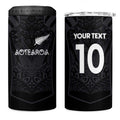 Custom Aotearoa Rugby 4 in 1 Can Cooler Tumbler The Blacks-Sporty T90 Style - Aussie Hoodie