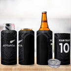 Custom Aotearoa Rugby 4 in 1 Can Cooler Tumbler The Blacks-Sporty T90 Style - Aussie Hoodie