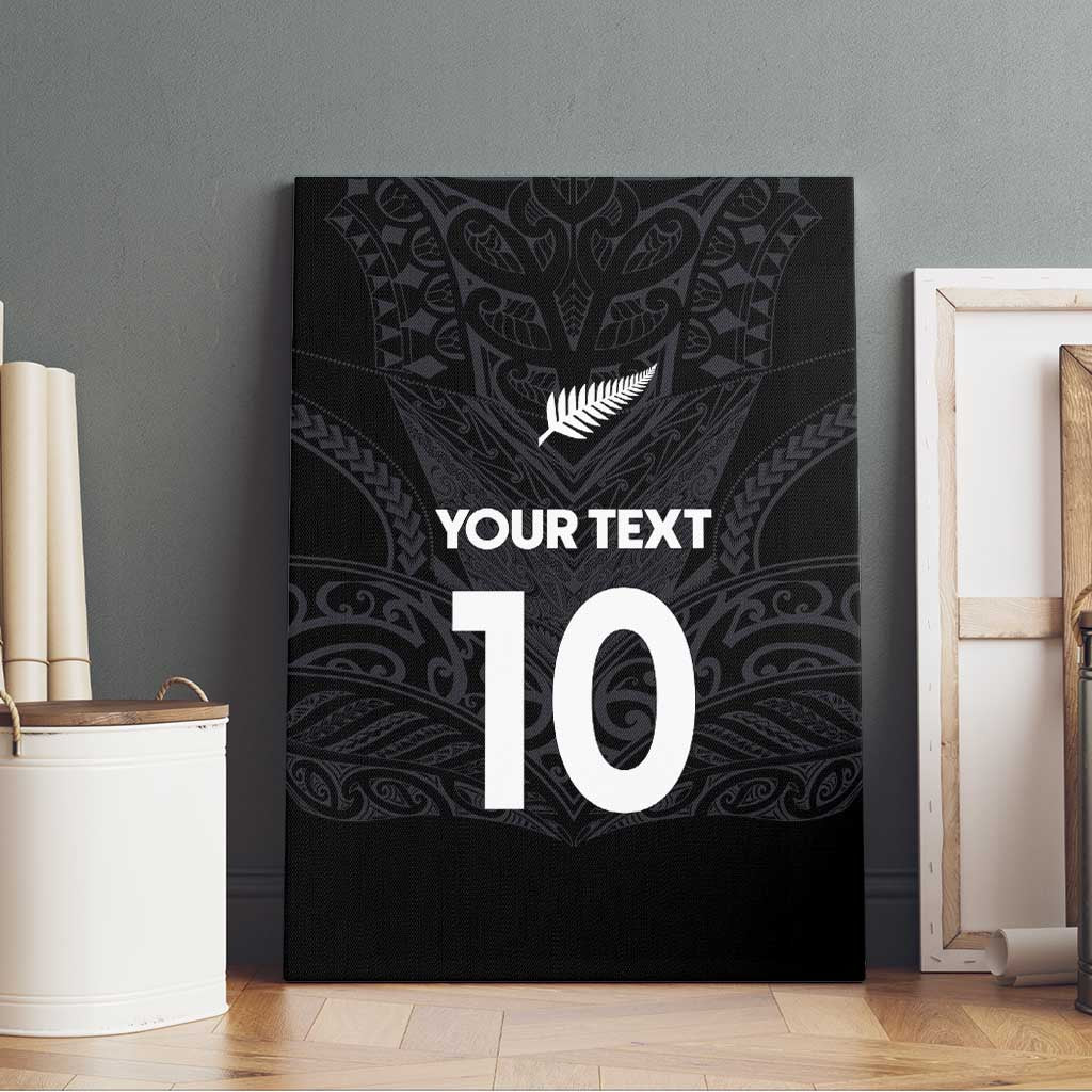 Custom Aotearoa Rugby Canvas Wall Art The Blacks-Sporty T90 Style - Aussie Hoodie