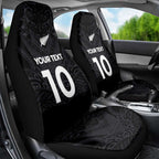 Custom Aotearoa Rugby Car Seat Cover The Blacks-Sporty T90 Style - Aussie Hoodie
