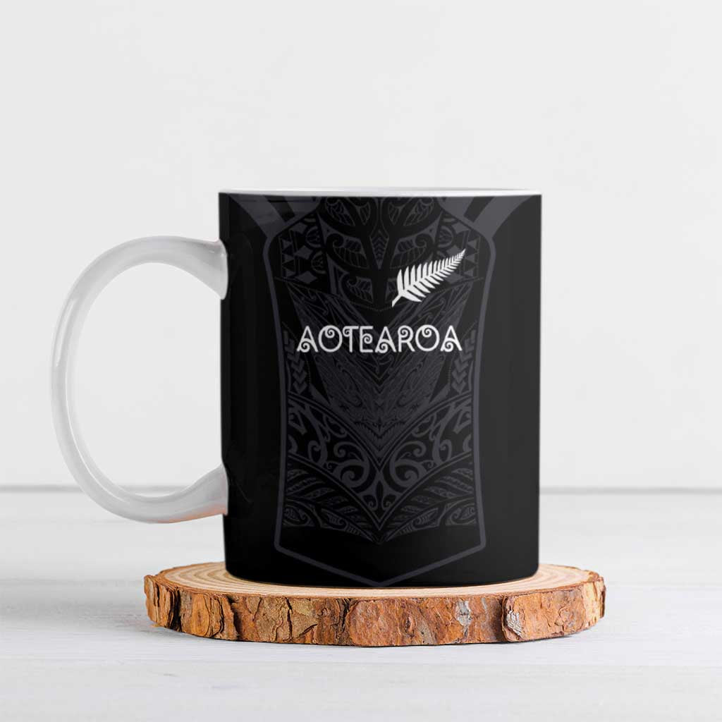 Custom Aotearoa Rugby Ceramic Mug The Blacks-Sporty T90 Style - Aussie Hoodie