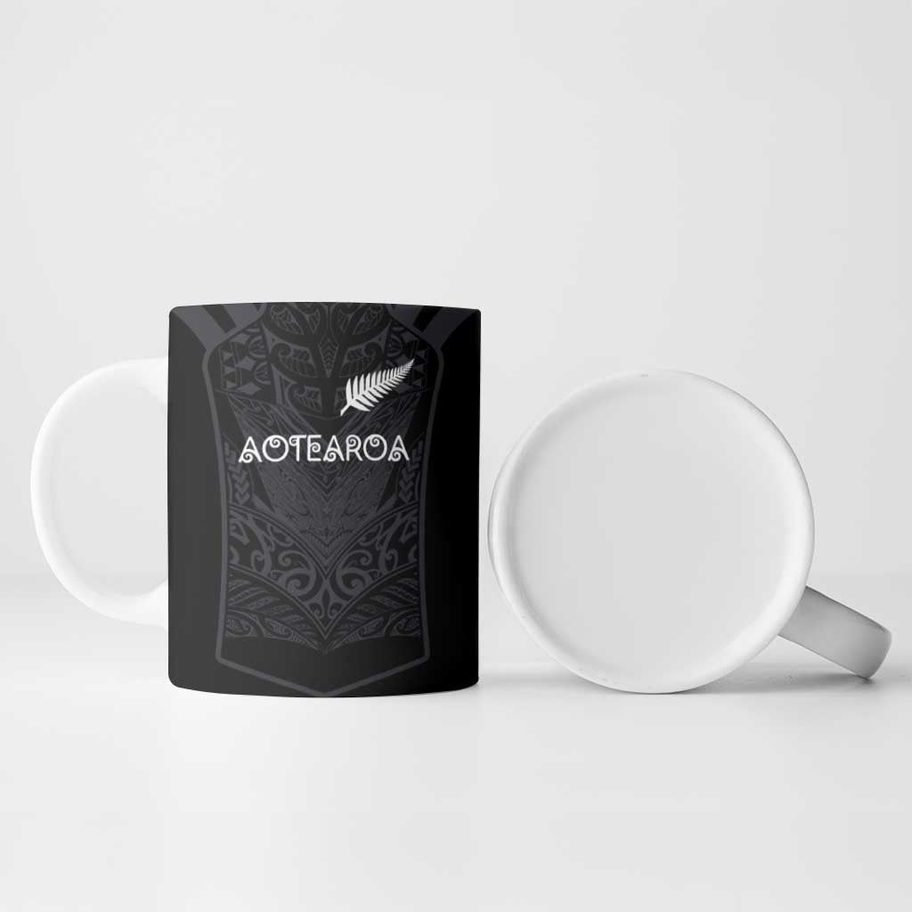 Custom Aotearoa Rugby Ceramic Mug The Blacks-Sporty T90 Style - Aussie Hoodie