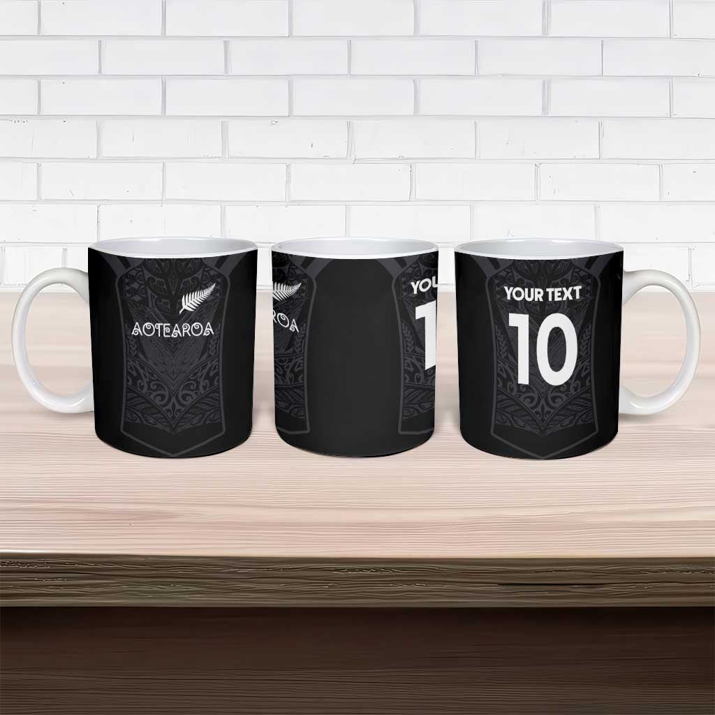 Custom Aotearoa Rugby Ceramic Mug The Blacks-Sporty T90 Style - Aussie Hoodie