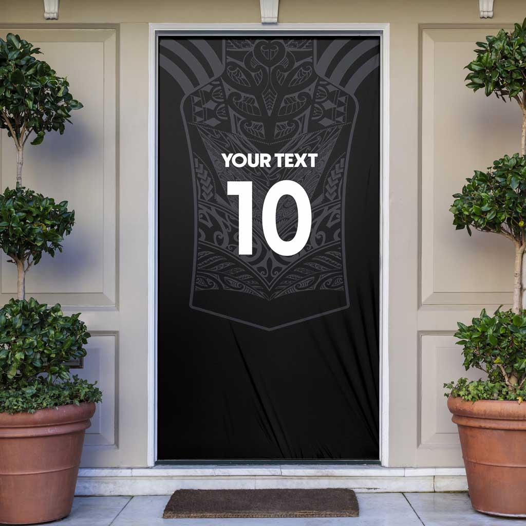 Custom Aotearoa Rugby Door Cover The Blacks-Sporty T90 Style - Aussie Hoodie