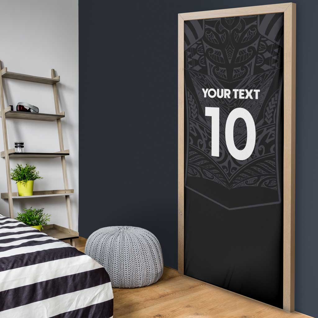 Custom Aotearoa Rugby Door Cover The Blacks-Sporty T90 Style - Aussie Hoodie