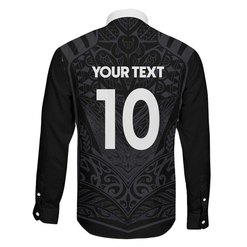 Custom Aotearoa Rugby Family Matching Mermaid Dress and Hawaiian Shirt The Blacks-Sporty T90 Style - Aussie Hoodie