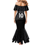 Custom Aotearoa Rugby Family Matching Mermaid Dress and Hawaiian Shirt The Blacks-Sporty T90 Style - Aussie Hoodie