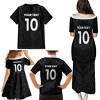 Custom Aotearoa Rugby Family Matching Puletasi and Hawaiian Shirt The Blacks-Sporty T90 Style - Aussie Hoodie