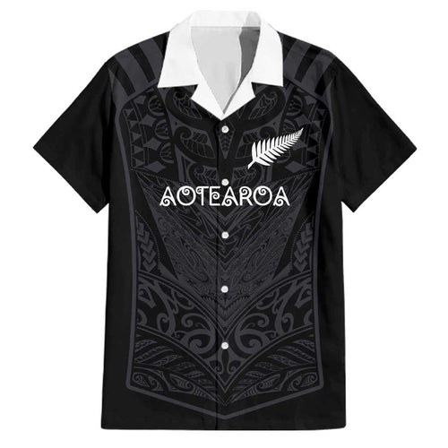 Custom Aotearoa Rugby Family Matching Puletasi and Hawaiian Shirt The Blacks-Sporty T90 Style - Aussie Hoodie